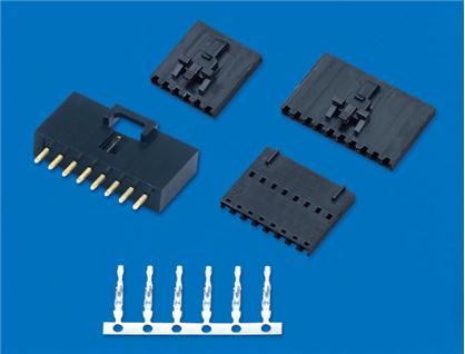 HX25418-(TJC8A/杜邦帶鎖)-條形連接器(2.54mm)
